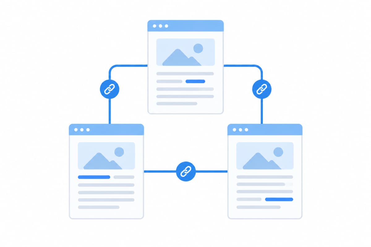 Internal linking with Jev