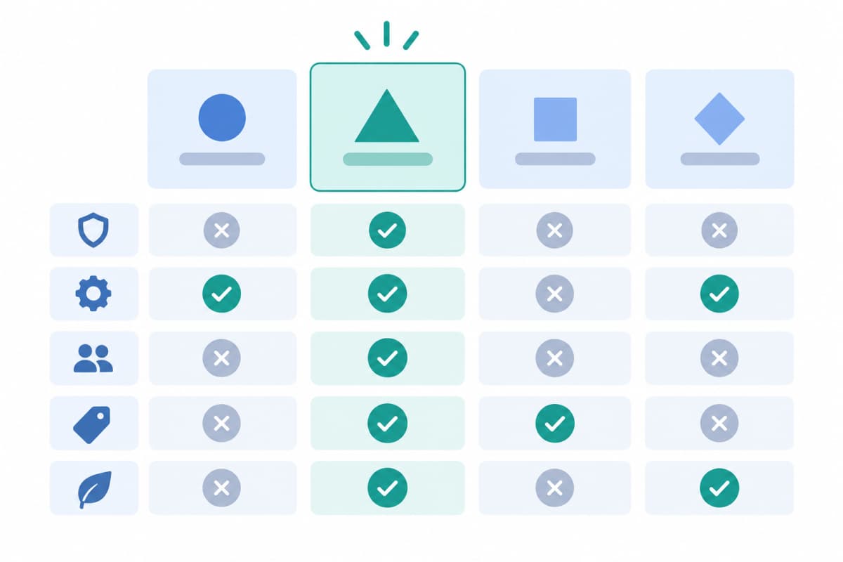 Competitor share of answer with Jev