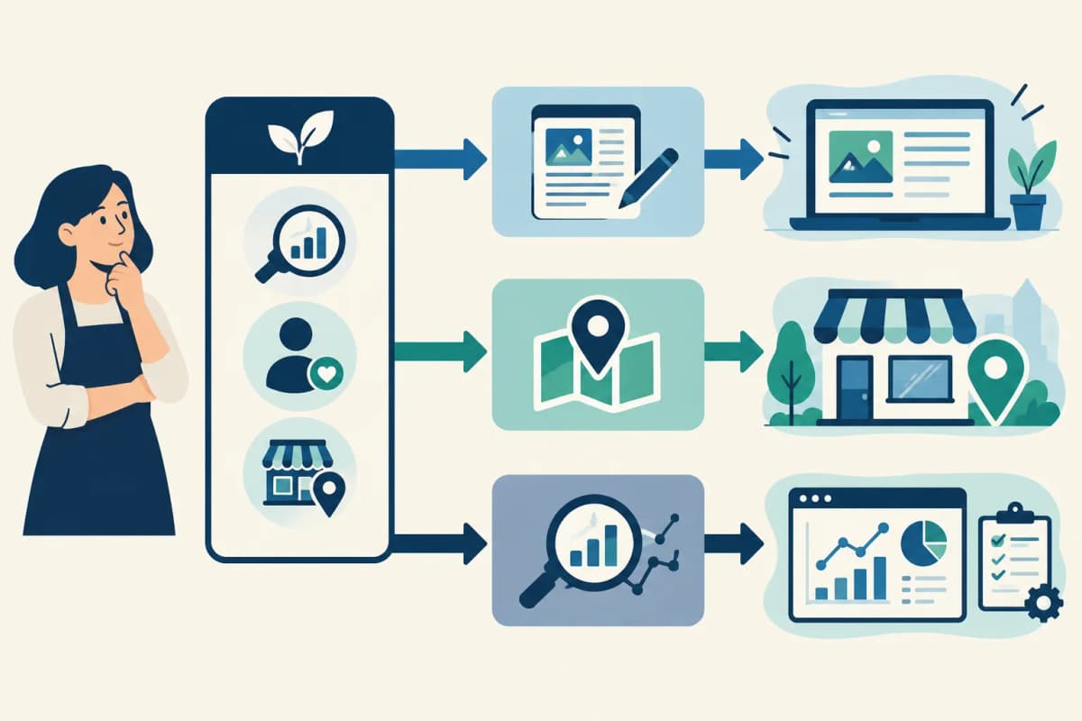A free SEO measurement foundation branching into content, local visibility, and deeper research workflows