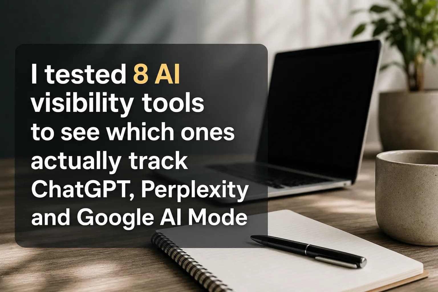 I tested 8 AI visibility tools to see which ones actually track ChatGPT, Perplexity and Google AI Mode