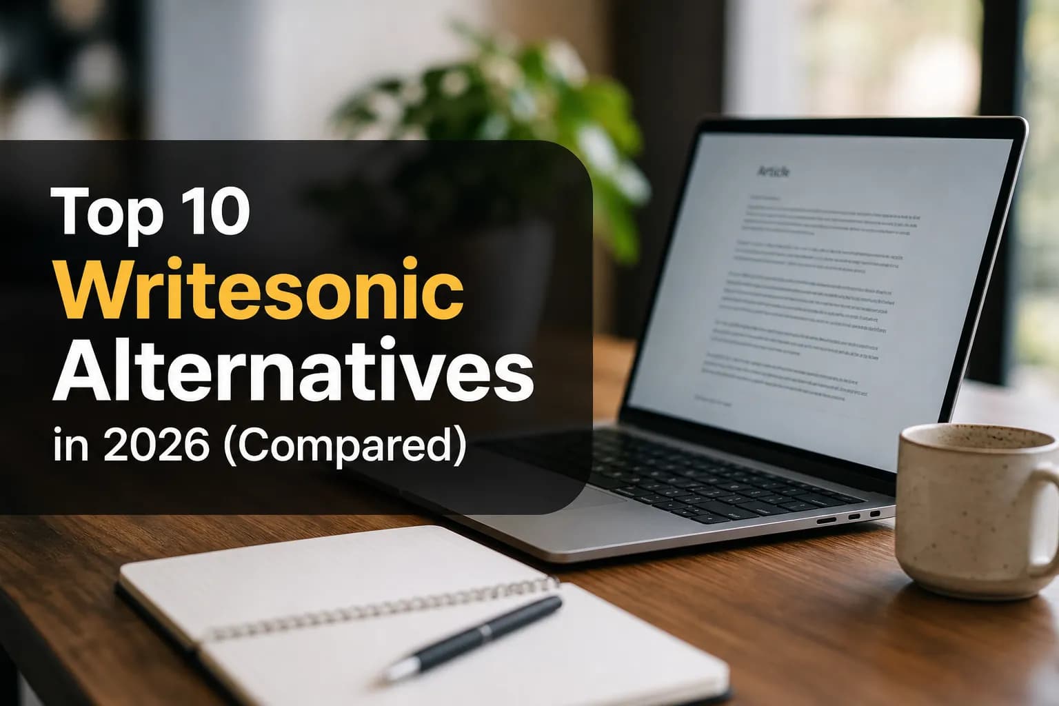 Top 10 Writesonic Alternatives in 2026 (Compared)