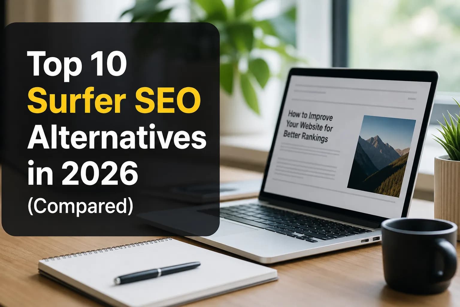 Top 10 Surfer SEO Alternatives in 2026 (Compared)