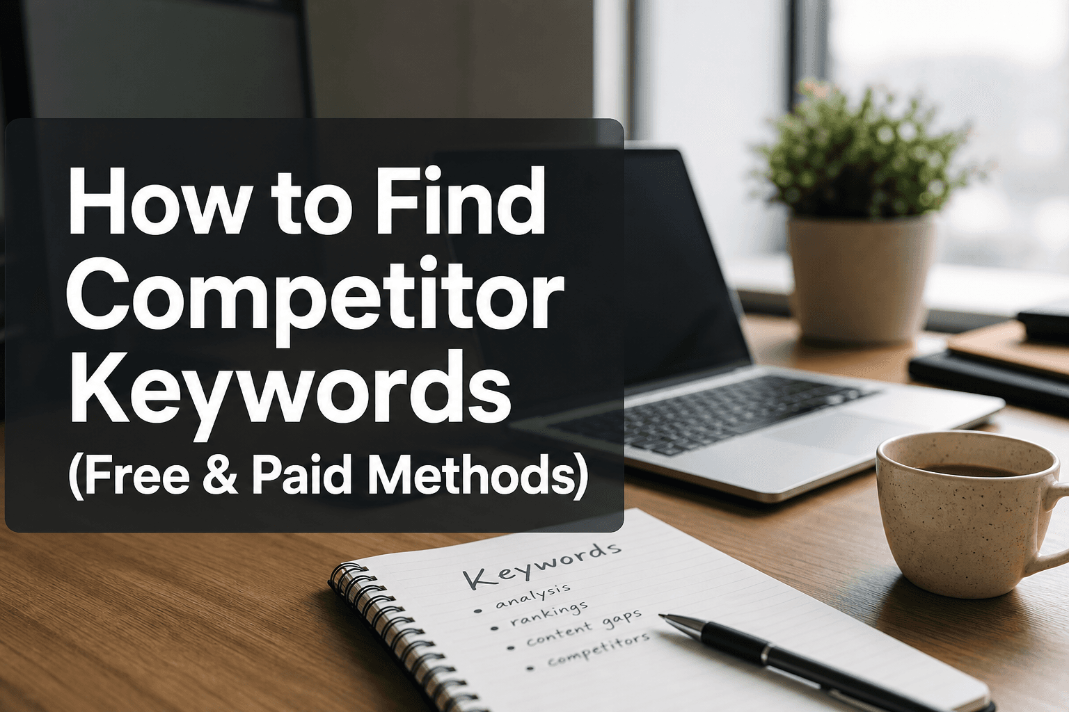 How to Find Competitor Keywords (Free & Paid Methods)